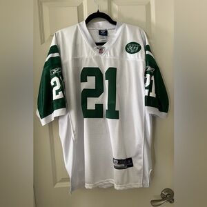 Mens Reebok NFL On Field LADANIAN TOMLINSON #21 Jets Football Jersey size 48